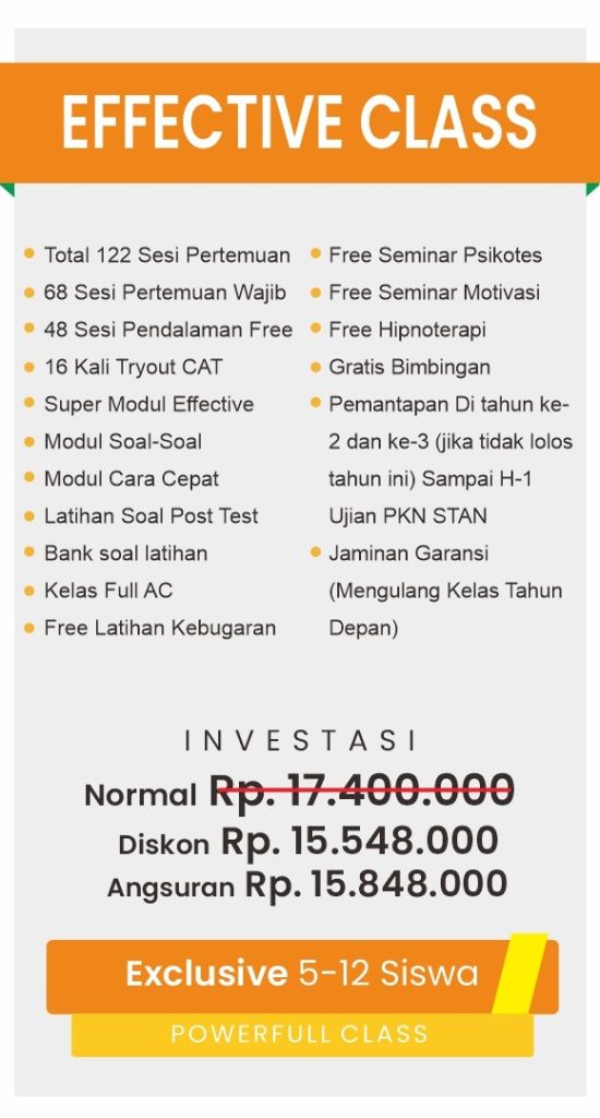 Program kelas effective