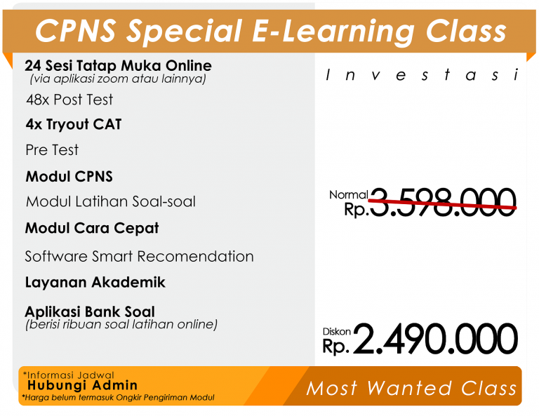 CPNS harga Sepcial e learn